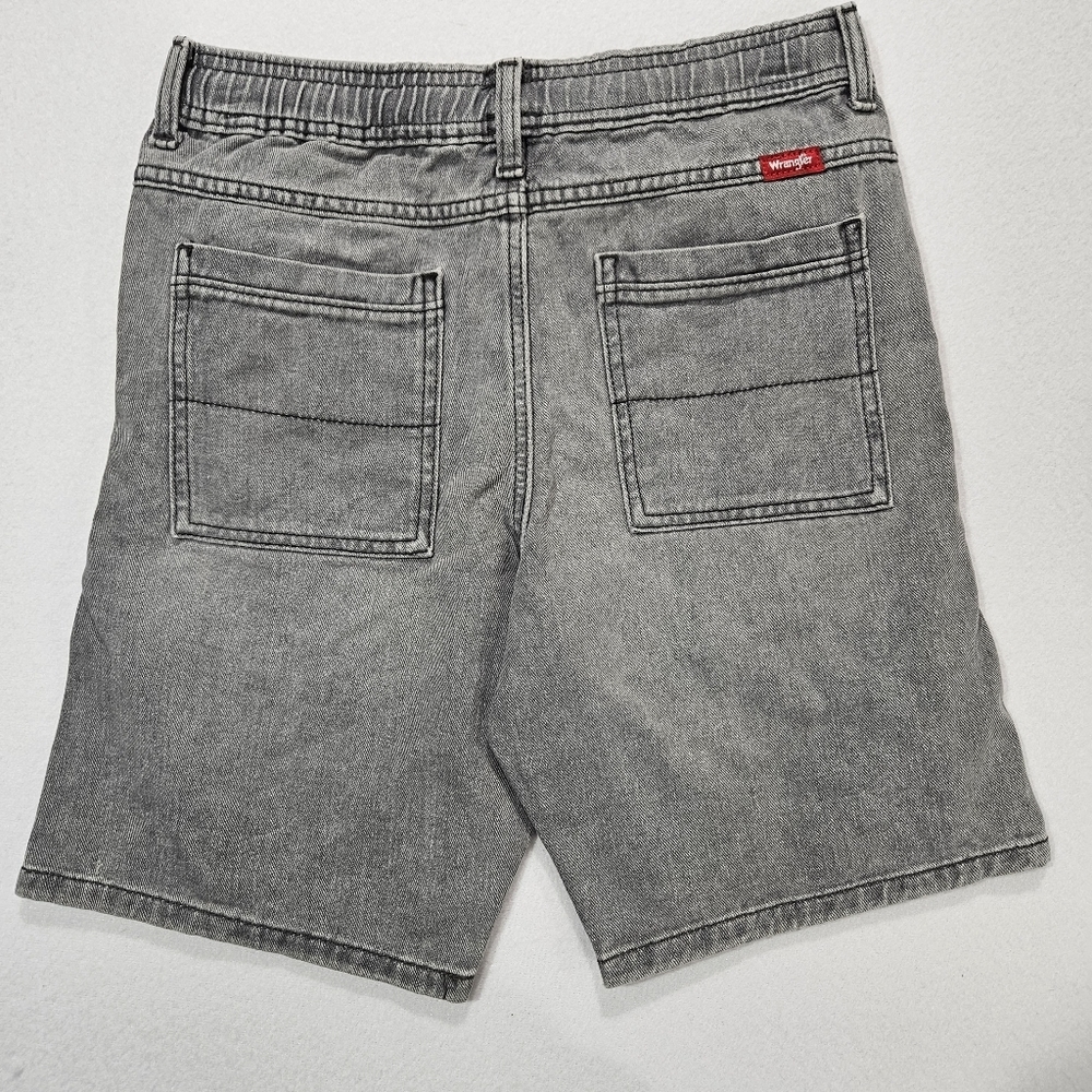 Wrangler Five Star Skater Relaxed Boys Gray Pull On Shorts Size L Size 10-12‎ - Picture 5 of 9